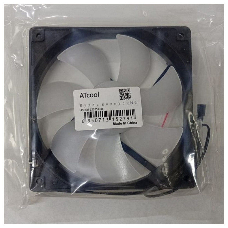 Вентилятор Atcom ATcool 12025 6хLED (15279)