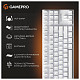 Клавиатура GamePro Genesis Joker MK124W Outemu Red Swithes USB White
