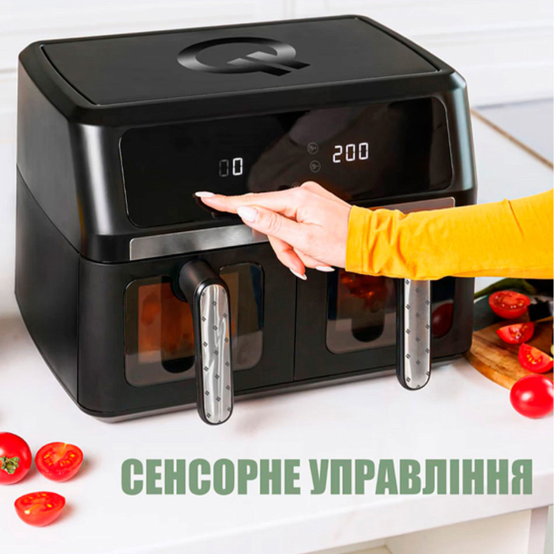 Мультипечь QUIN Air Fryer Dual Zone YJ-1102ADV 9л