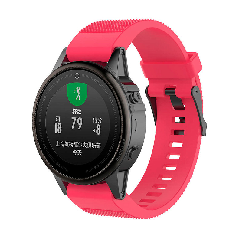 Силіконовий ремінець QuickFit 20 Dots Silicone Band Rose