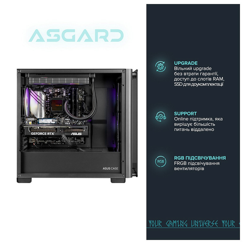 Персональний комп'ютер ASGARD Hodr (A96X.64.S10.46T.5326)