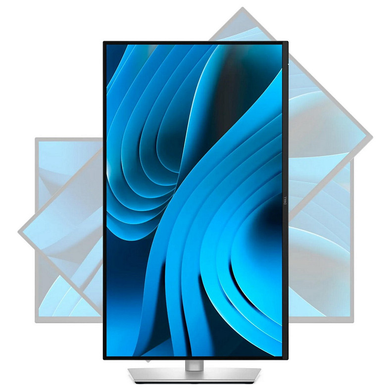 Монітор DELL 27" P2725DE HDMI, 2xDP, USB-C, RJ-45, IPS, 2560x1440, 100Hz, sRGB 99%, Pivot