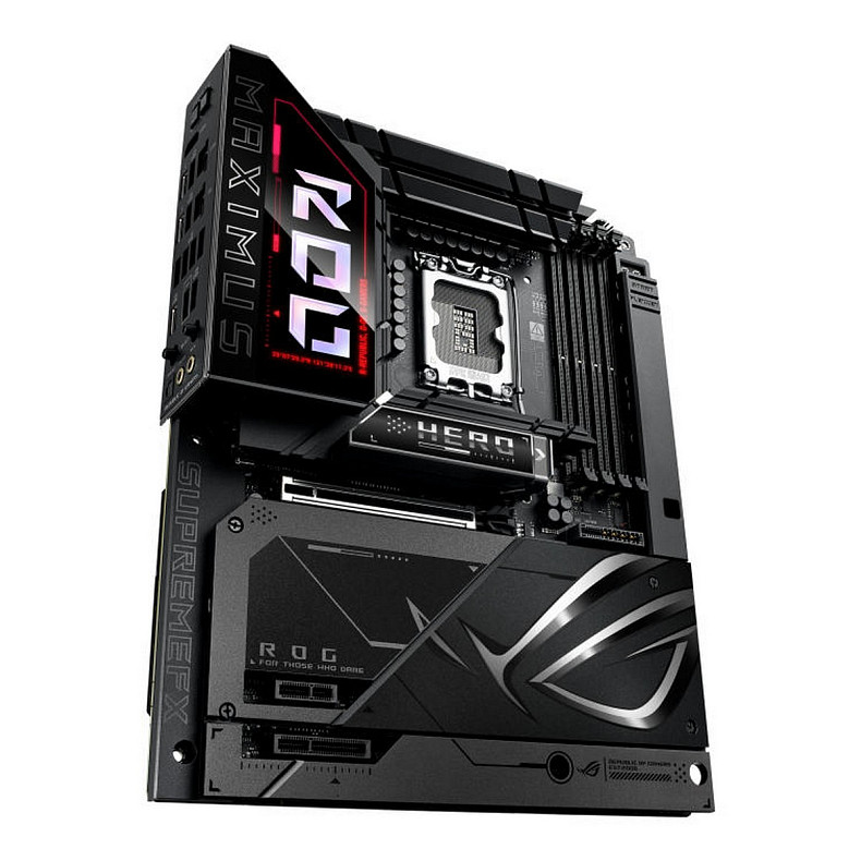 Материнская плата ASUS ROG MAXIMUS Z890 HERO BTF s1851 Z890 4xDDR5 M.2 Thunderbolt HDMI Wi-Fi BT ATX