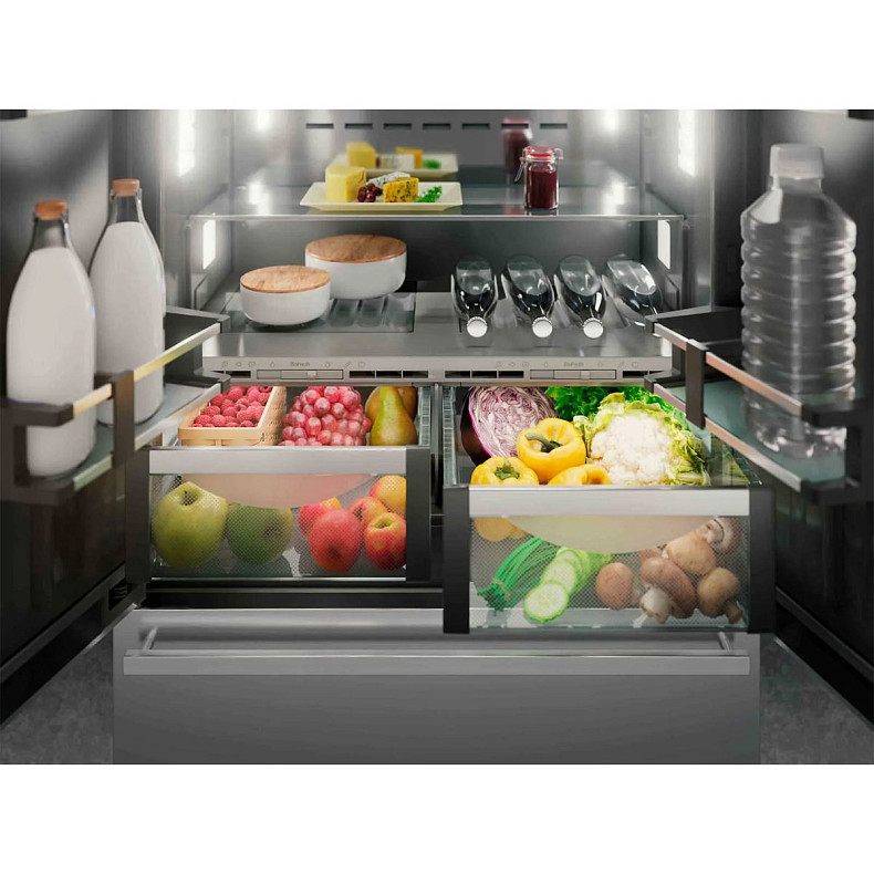 Вбудований двокамерний холодильник Liebherr ECBNe 8870