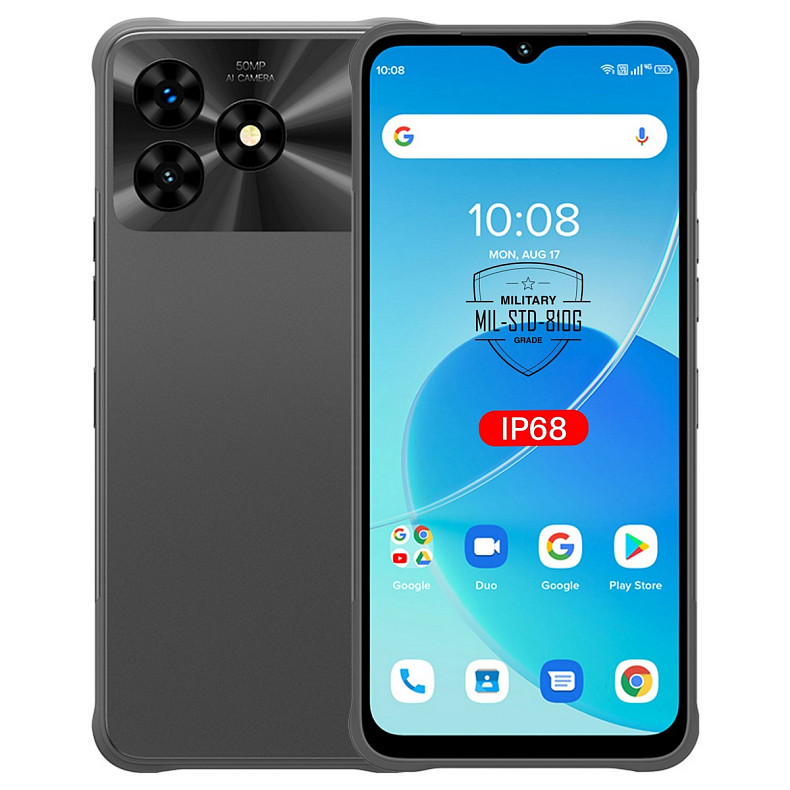 Смартфон UMIDIGI G5 Mecha 8/128GB Premium Gray (6973553523019)