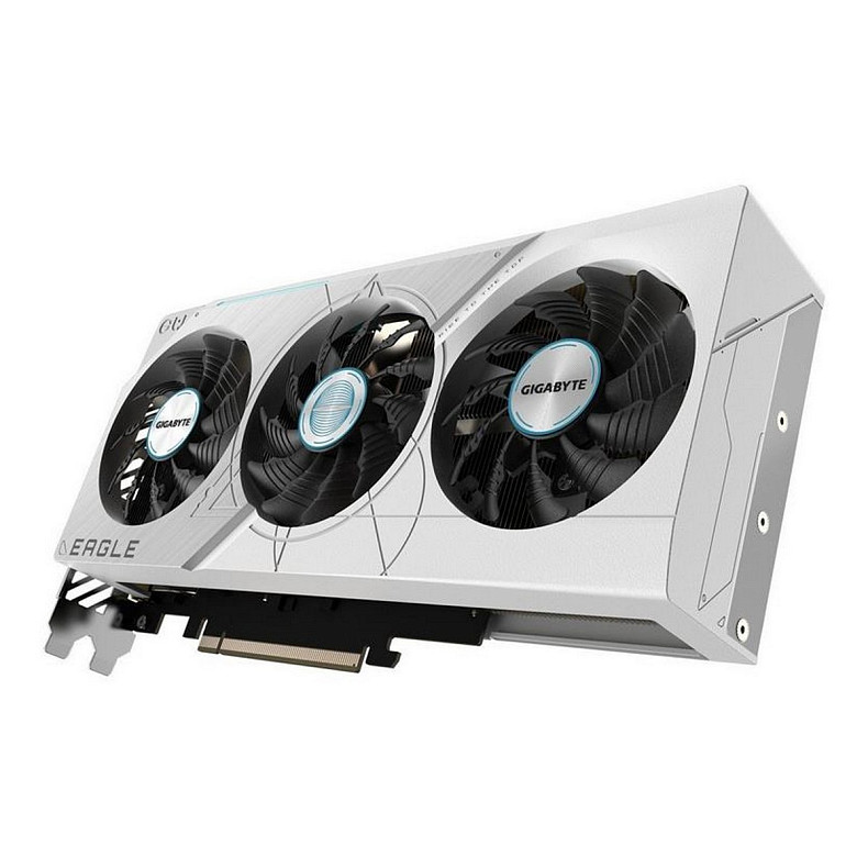 Відеокарта GF RTX 4070 Super 12GB GDDR6X Eagle OC Ice Gigabyte (GV-N407SEAGLEOC ICE-12GD)