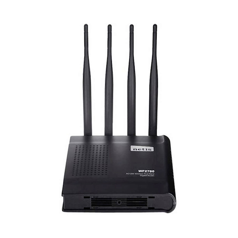 Wi-Fi Роутер Netis WF2780 (AC1200, 1xGE WAN, 4xGE LAN, 4 антени)