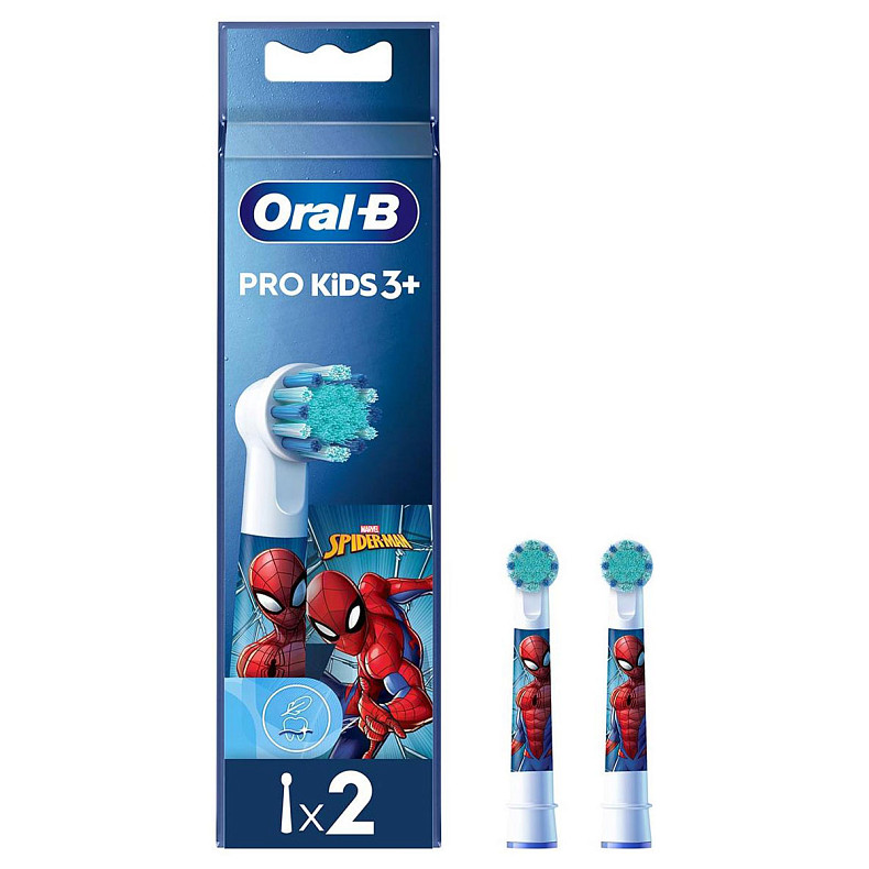 Насадка для електричної зубної щітки BRAUN Oral-B Stages Power Spider-Man EB10S (2)