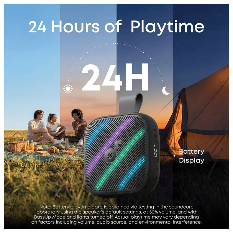Портативная акустика ANKER SoundCore Boom Go 3i Black