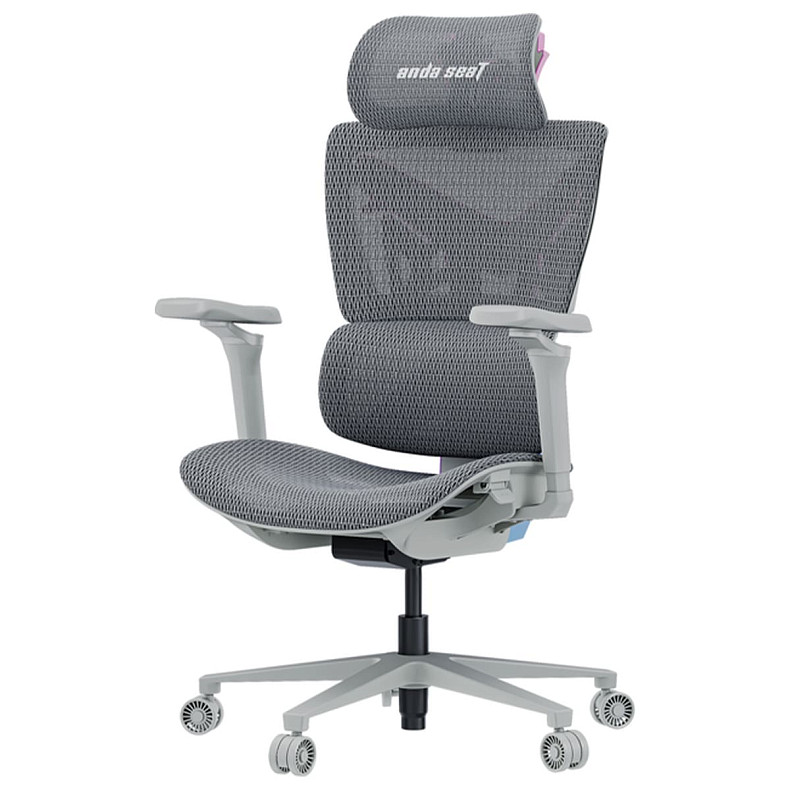 Крісло ігрове Anda Seat X-Air Pro Size XL Mesh Gray Twilight