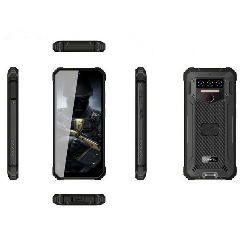 Смартфон Oukitel WP23 pro 8GB/128GB Black