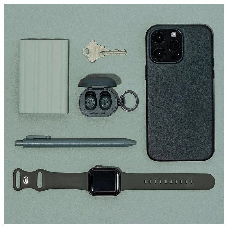 Наушники JLab JBuds Mini Sage Gray (IEUEBJBMINIRSGE124)