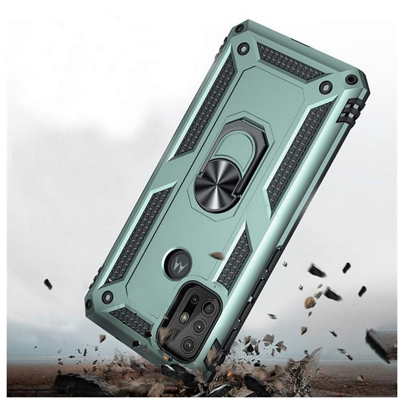 Чeхол-накладка BeCover Military для Motorola Moto G10/G10 Power/G20/G30 Dark Green (707107)