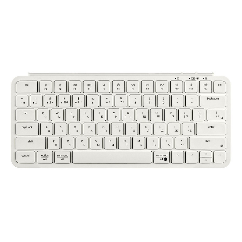 Клавіатура Keychron B1 Pro USB/WL/BT ivory white