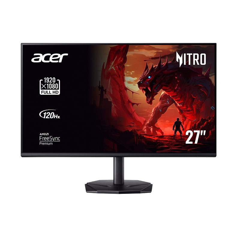 Монітор Acer 27" KG271Gbmipx D-Sub, HDMI, DP, MM, IPS, 120Hz, 1ms