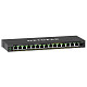 Комутатор NETGEAR GS316EP 15x1GE PoE+ (180Вт), 1xSFP, керований