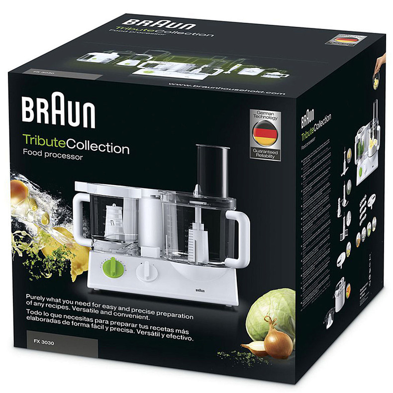 Кухонный комбайн Braun FX 3030 White Tribute