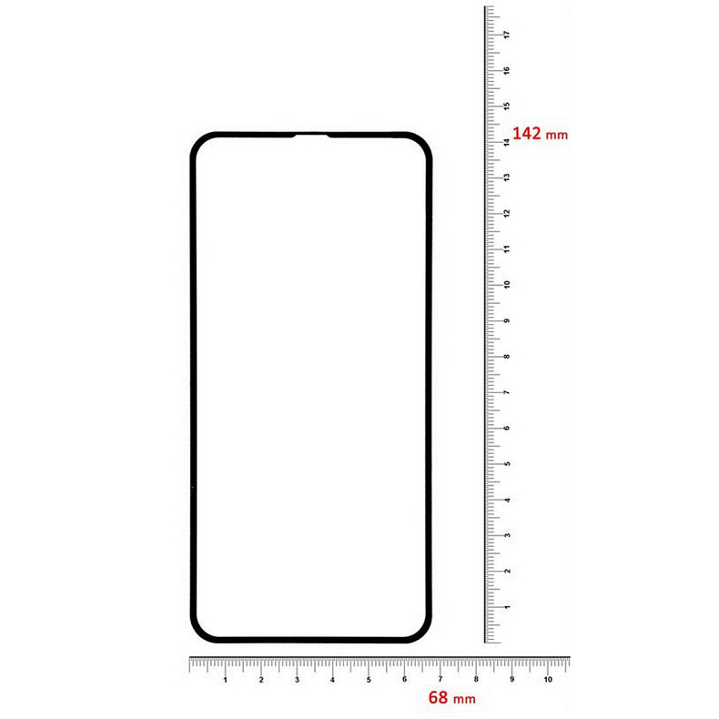 Защитное стекло BeCover для Apple iPhone 11 Black (704103)