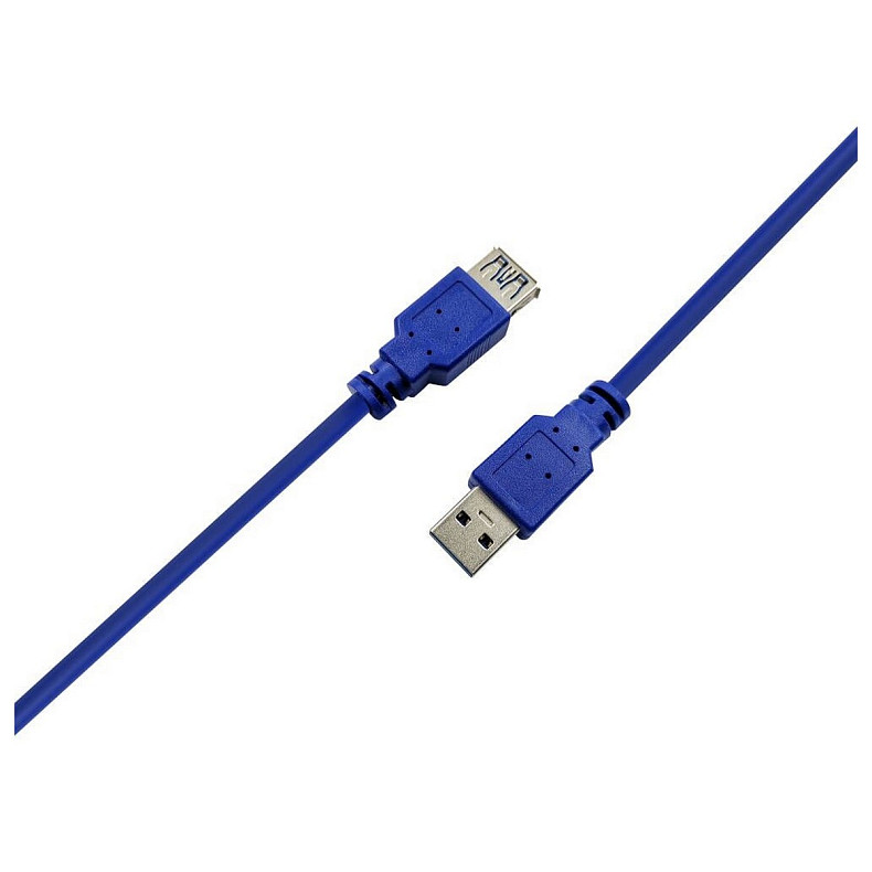 Кабель ProLogix (PR-USB-P-11-30-3m) USB 3.0 AM/AF, синий, 3м