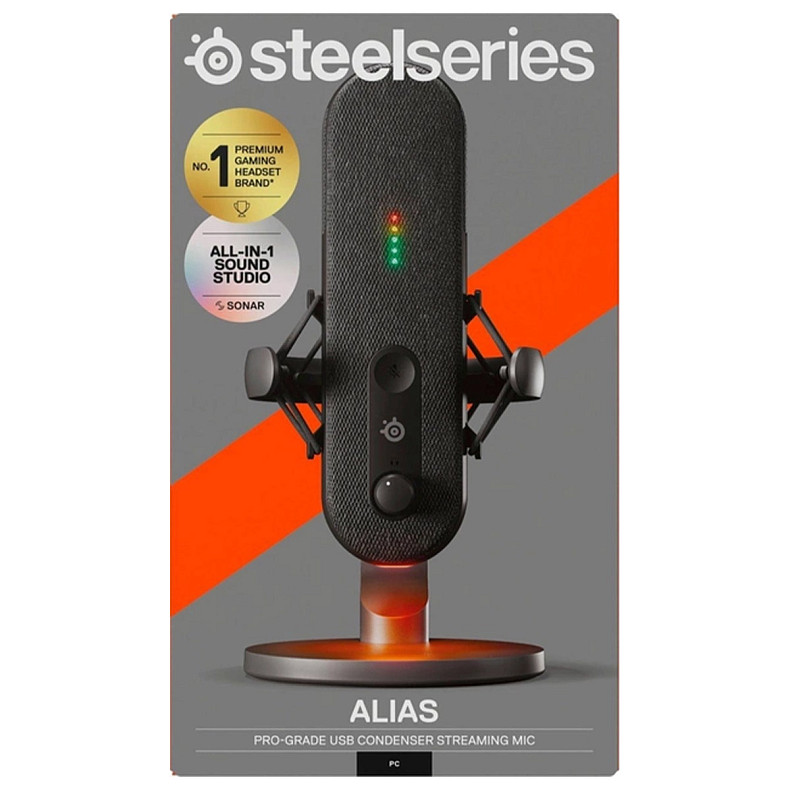 Мікрофон STEELSERIES Alias (61601)