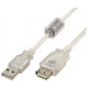 Кабель Cablexpert (CCF-USB2-AMAF-TR-10) USB2.0 A - USB A, 3м, феритовий фільтр