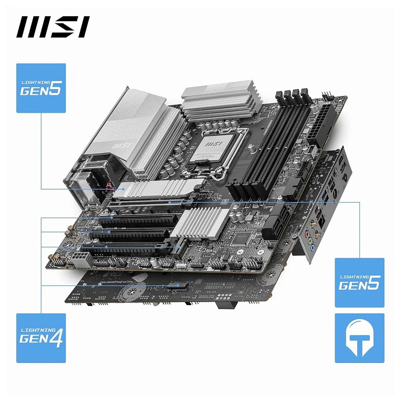 Материнська плата MSI Pro B860M-A WiFi Socket 1851
