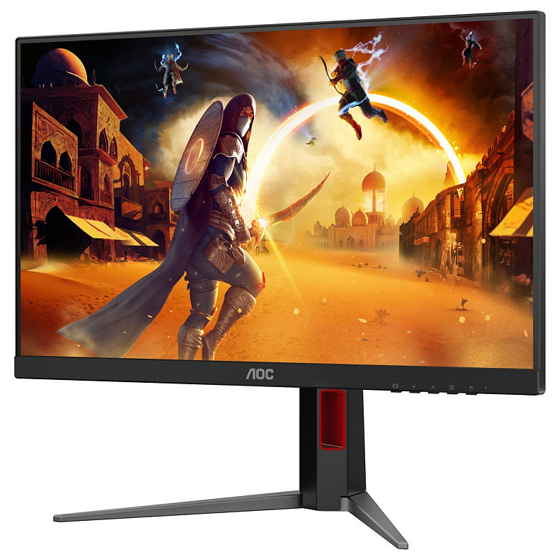 Монитор AOC 23.8" 24G4HA, IPS, 200Гц, 2xHDMI, DP, HAS, Pivot, колонки