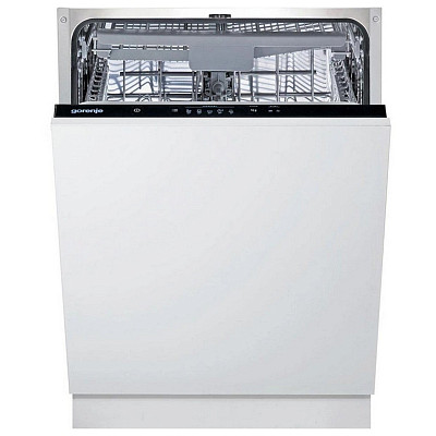 Посудомийна машина Gorenje вбудовувана, 11компл., A++, 45см, AquaStop, 3й кошик, білий