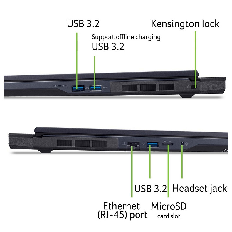 Ноутбук Acer Predator Helios Neo 18 PHN18-72 18" WQXGA IPS, Intel U9-275HX, 64GB, F2TB, NVD5070-8