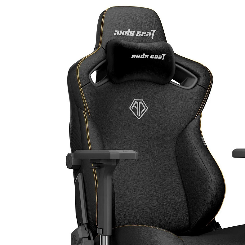 Крісло для геймерів Anda Seat Kaiser 3 Black Size L (AD12YDC-L-01-B-PV/C)
