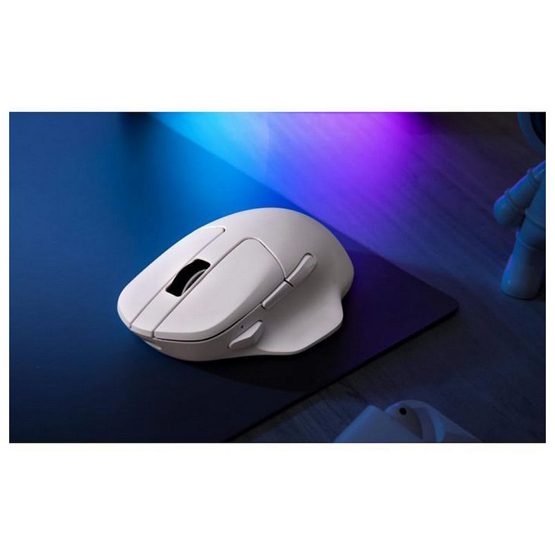 Миша Keychron M7 BT/WL/USB-A/USB-C, білий