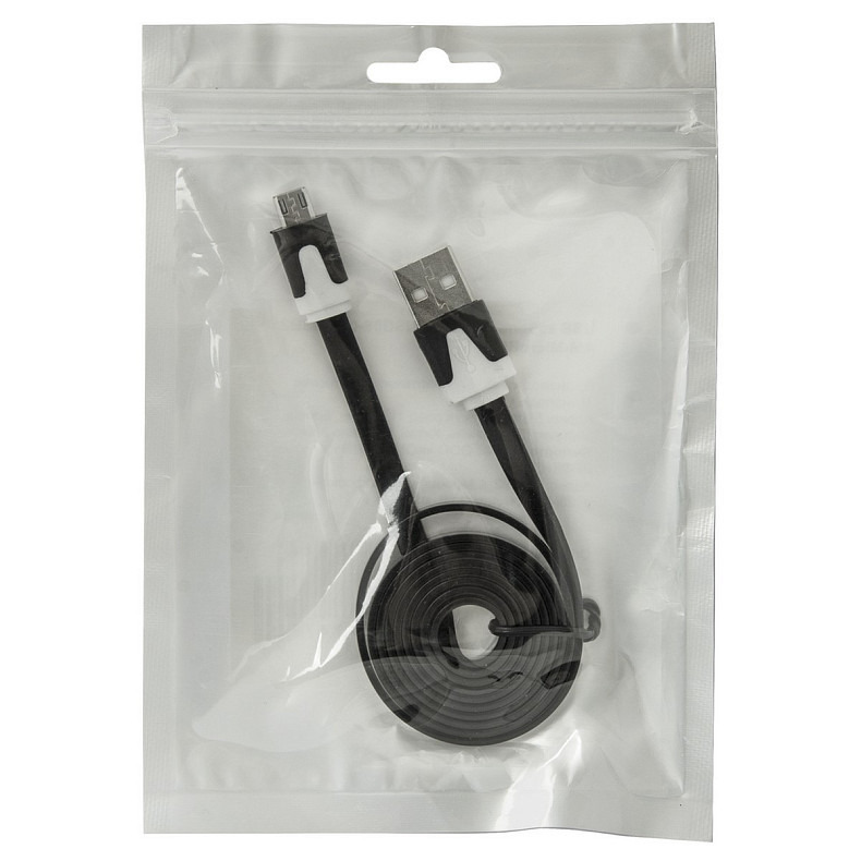 Кабель USB AM-micro BM, 1.0 м, USB08-03T черный Defender