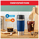 Термочашка Tefal Travel Mug Classic, 360мл, нержавіюча сталь, синій (N2020310)