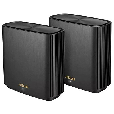 WiFi MESH система ASUS ZenWiFi XT8 2PK V2 black AX6600 3xGE LAN 1x2.5GE WAN 1xUSB3.1 WPA3 OFDMA MESH