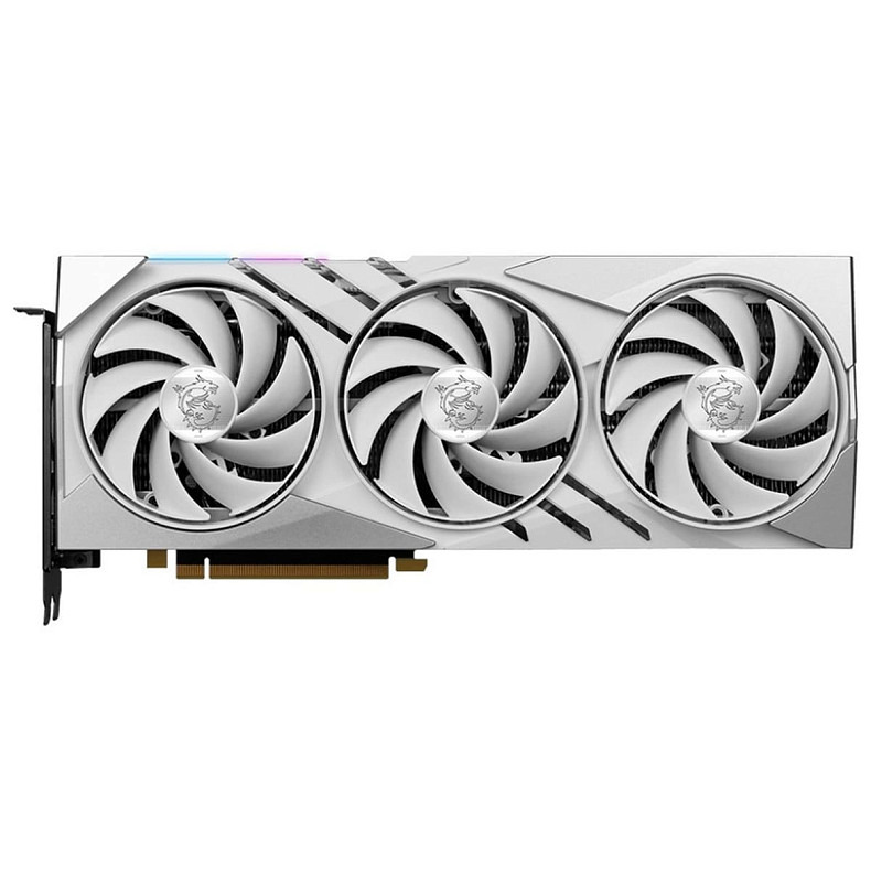 Відеокарта GF RTX 4070 Ti Super 16GB GDDR6X Gaming X Slim White MSI (GeForce RTX 4070 Ti Super 16G G