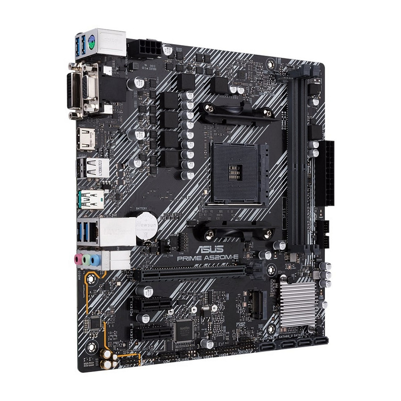 Материнcька плата ASUS PRIME A520M-E/CSM sAM4 A520 2xDDR4 HDMI D-Sub DVI mATX