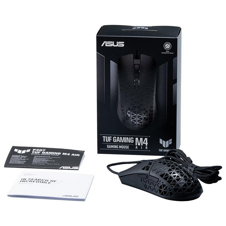 Мишка Asus TUF Gaming M4 Air Black (90MP02K0-BMUA00)