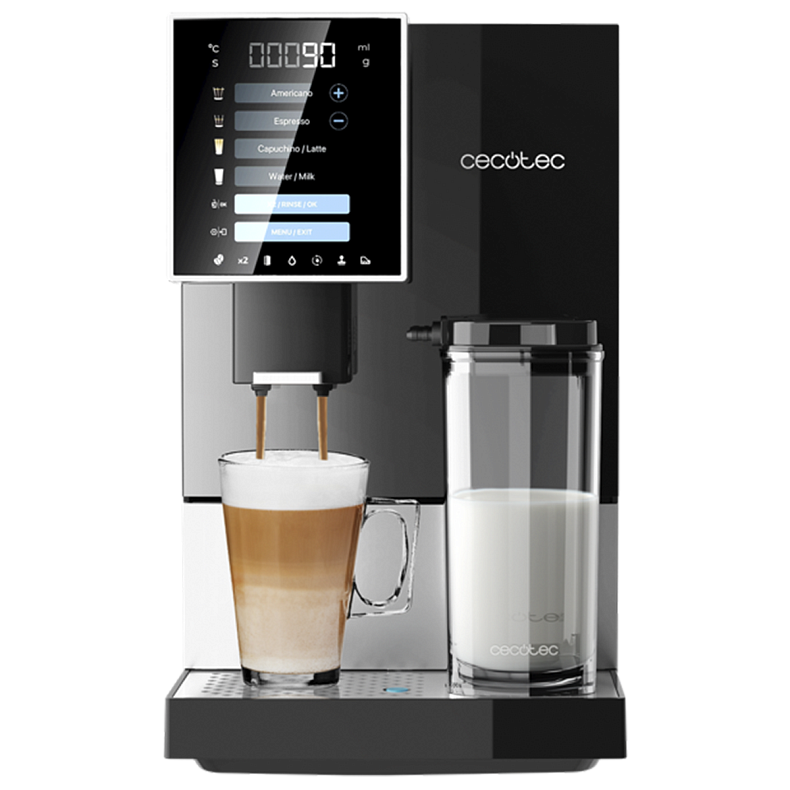 Кавомашина CECOTEC Cremmaet Compactccino Black/Silver - Уцінка