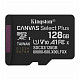 Карта памяти Kingston microSD 128GB C10 UHS-I A1 V10 R150MB/s (SDCS3/128GBSP)