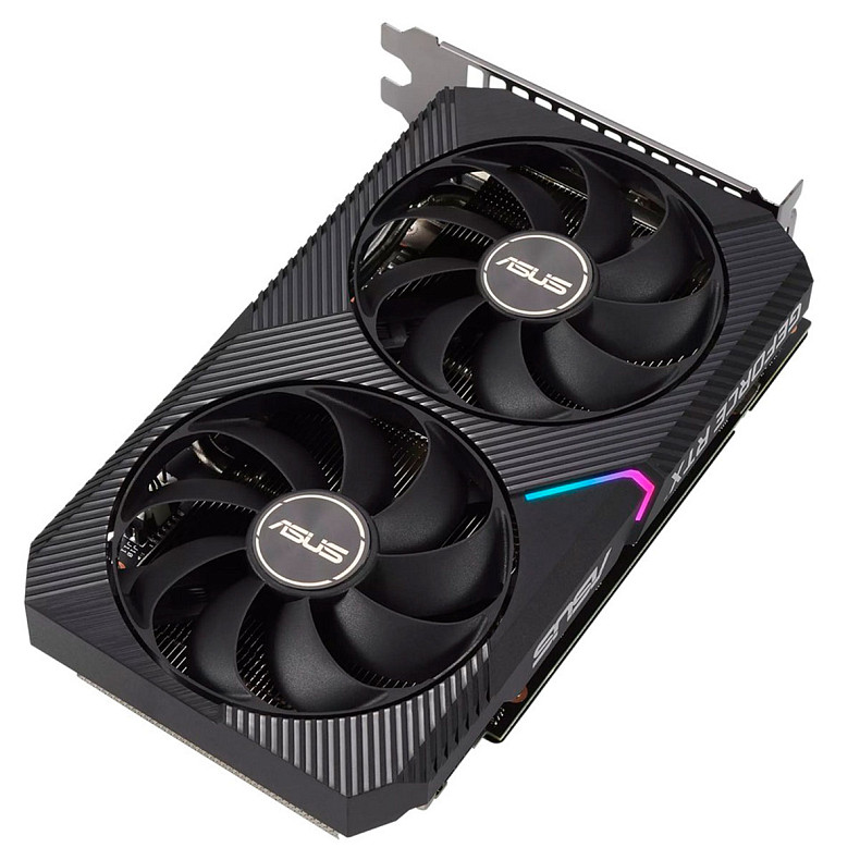 Відеокарта Asus GeForce RTX 3060 12GB GDDR6 Dual V2 (DUAL-RTX3060-12G-V2) (LHR)