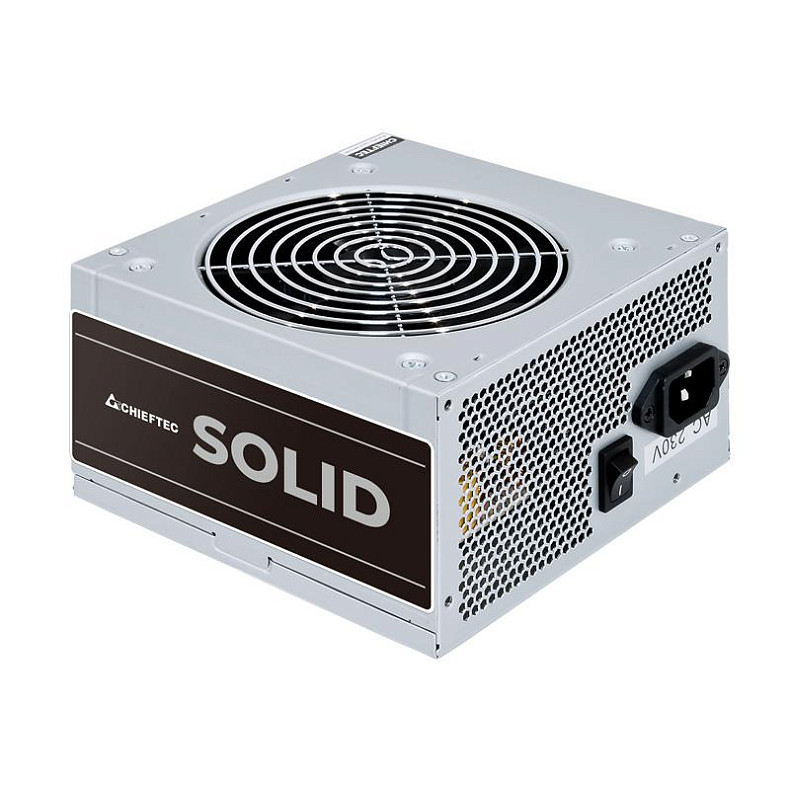 Блок Живлення Chieftec GPP-500S, ATX, APFC, 12cm fan, КПД &gt;85%, bulk