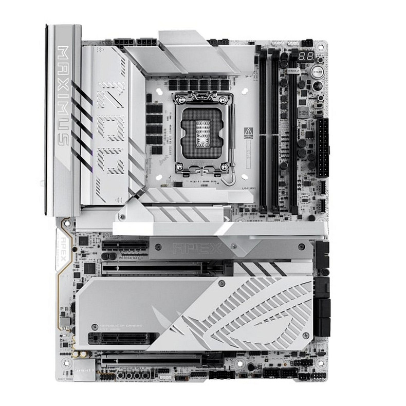 Материнcька плата ASUS ROG MAXIMUS Z890 APEX s1851 Z890 2xDDR5 M.2 Thunderbolt DP Wi-Fi BT ATX