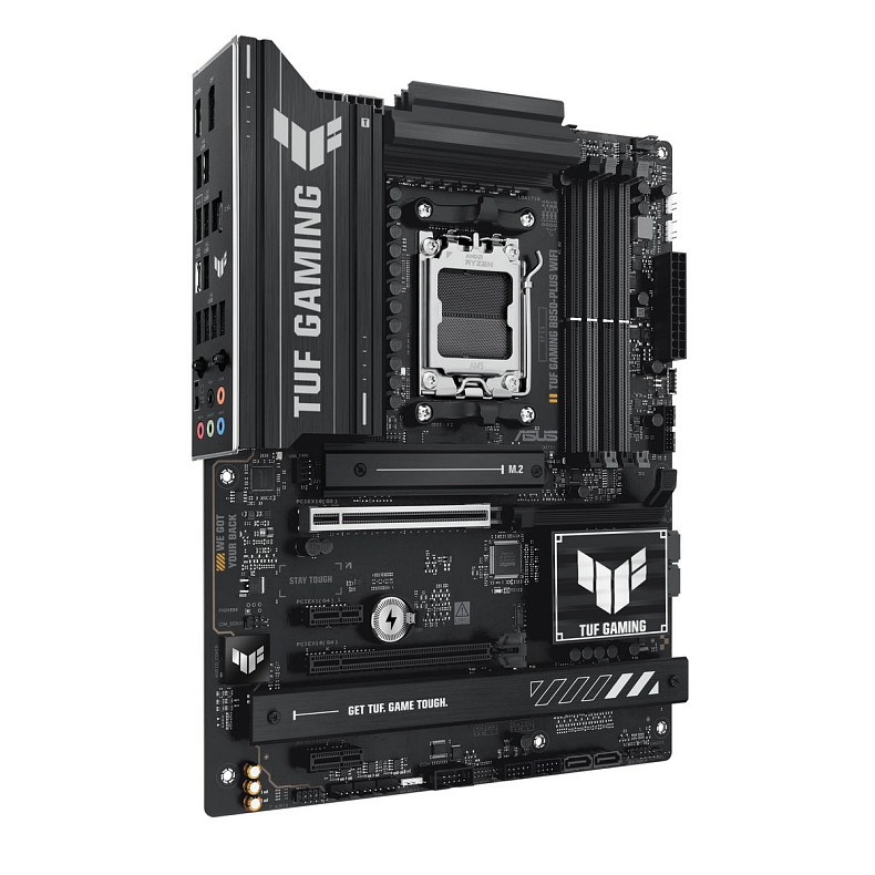 Материнская плата ASUS TUF GAMING B850-PLUS WIFI sAM5 B850 4xDDR5 M.2 HDMI DP Wi-Fi BT ATX