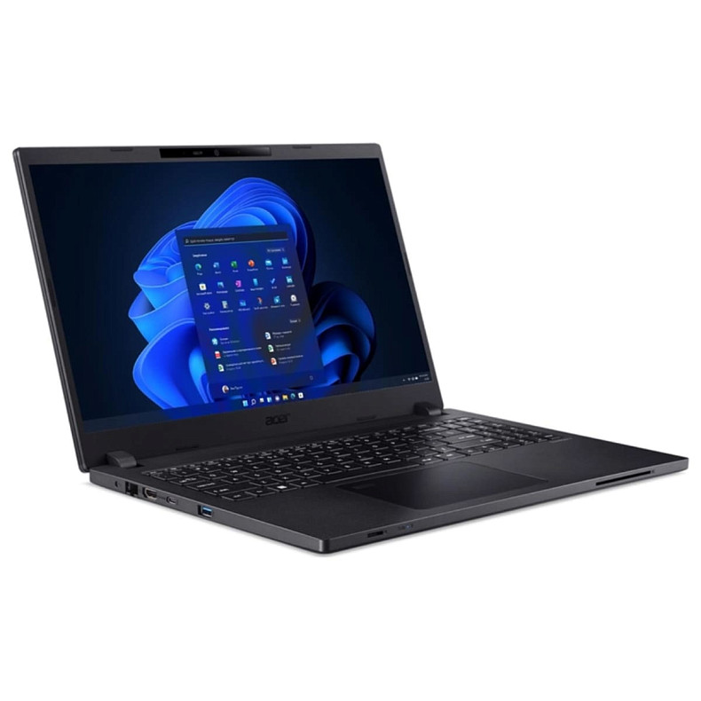 Ноутбук Acer 15.6FI/i3-1215U/16/256+1TB/UMA/DOS/Shale B lack TravelMate P2 TMP215-54