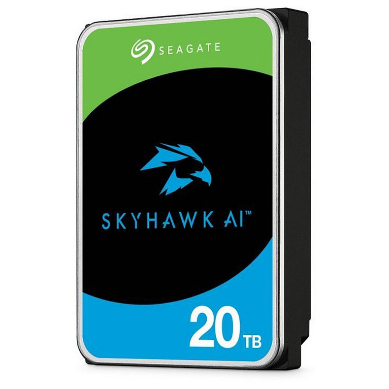 Накопичувач HDD Seagate SkyHawk AI Surveillance 20.0TB SATA 7200rpm 512MB (ST20000VE004)