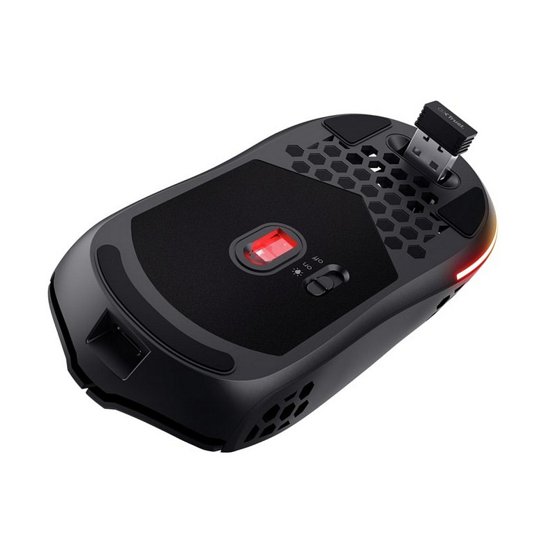 Мышь Trust GXT 928 Helox, WL/USB-A, черный