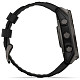 Спортивний годинник GARMIN Fenix 8 51mm Sapphire Solar Carbon Gray DLC Titanium with Black Silicone Band