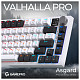 Клавіатура GamePro Asgard Valhalla QLAB Sakura Switch White With Display (MK160-W-D-QS-