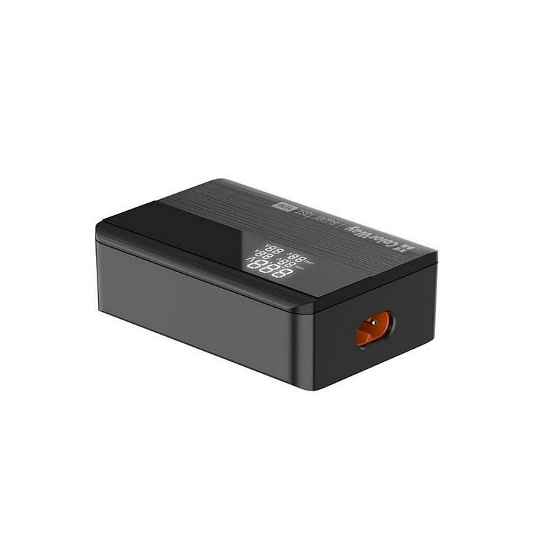 Зарядний пристрій ColorWay Power Delivery GaN (2USB-A + 2USB TYPE-C) (100W) Black (CW-CHS0)