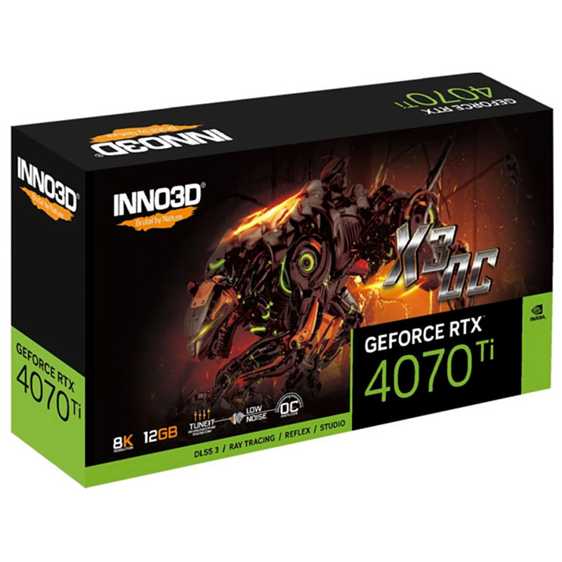 Видеокарта INNO3D GeForce RTX 4070 Ti Super 16GB GDDR6X X3 OC